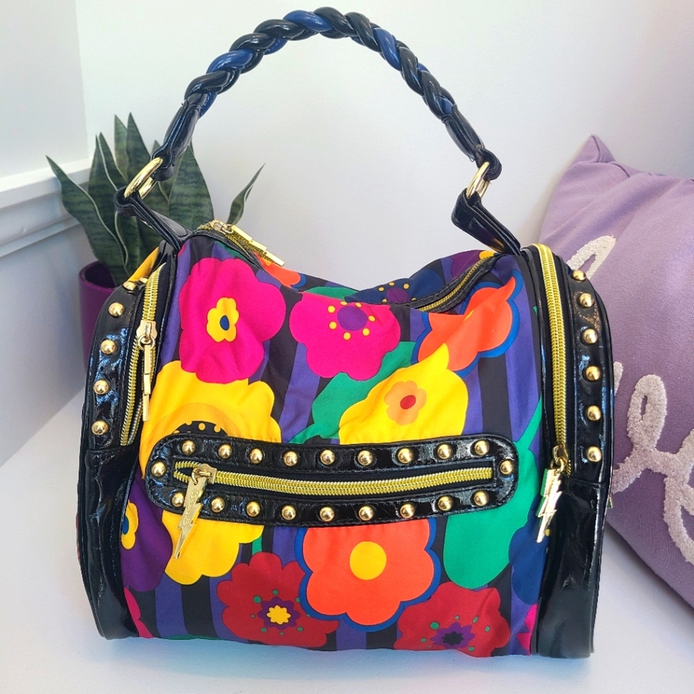 SOLD Colorful Floral Women's Bag